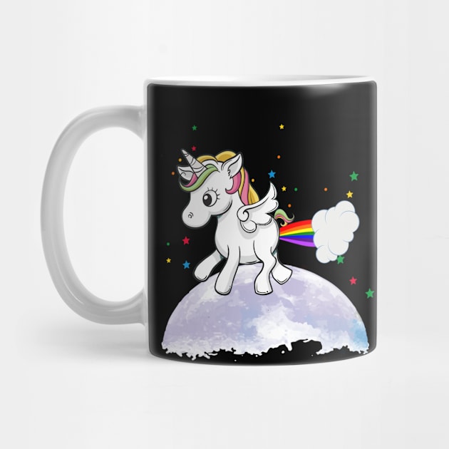 'Unicorn Farts Rainbow' Funny Rainbows Gift by ourwackyhome